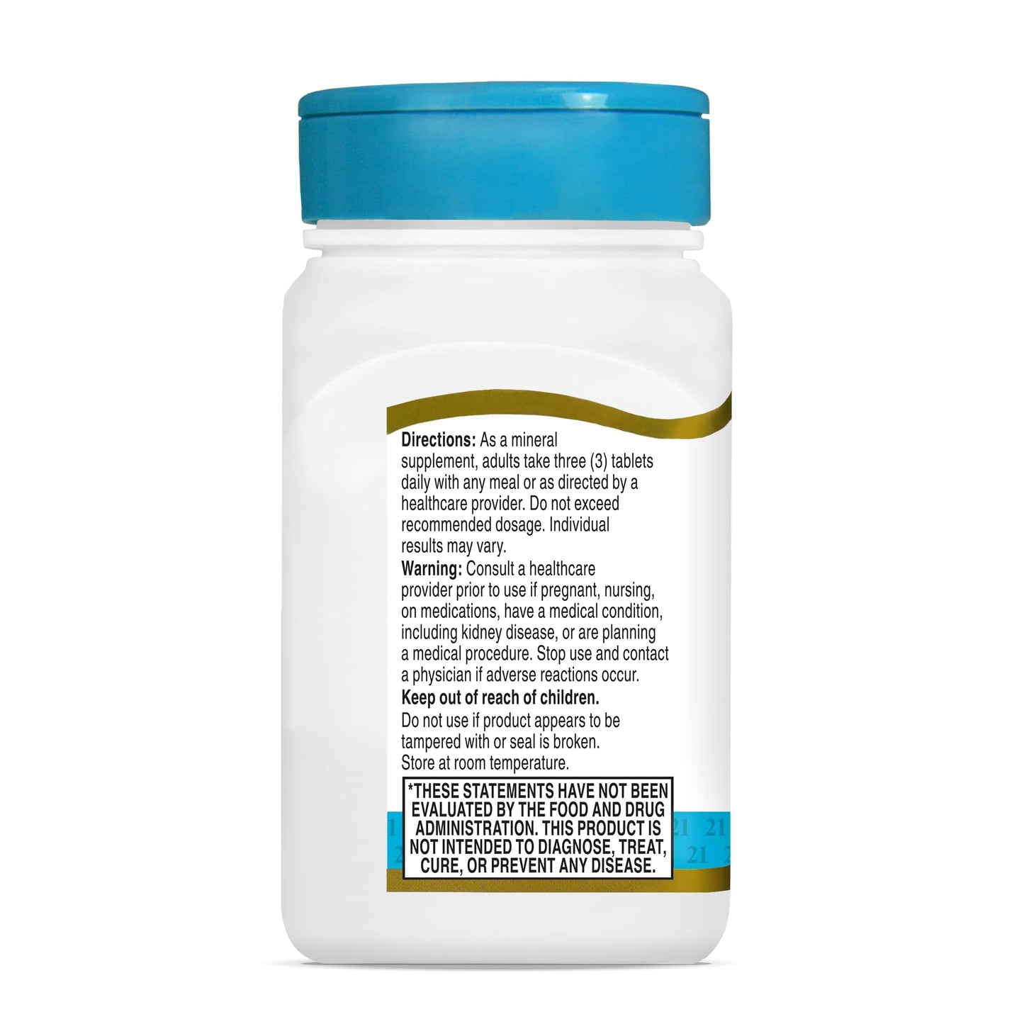 21st Century Cal Mag Zinc +D Tablets, 90 Count | Bone Health Support