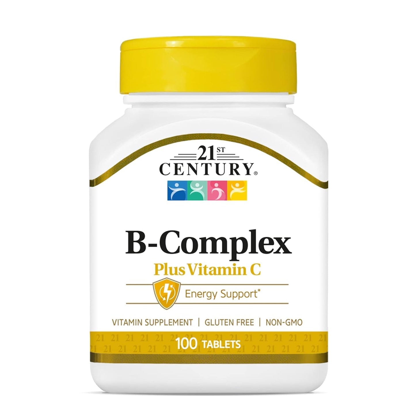 21st Century B Complex Plus Vitamin C Tablets - 100 Count (Pack of 1)
