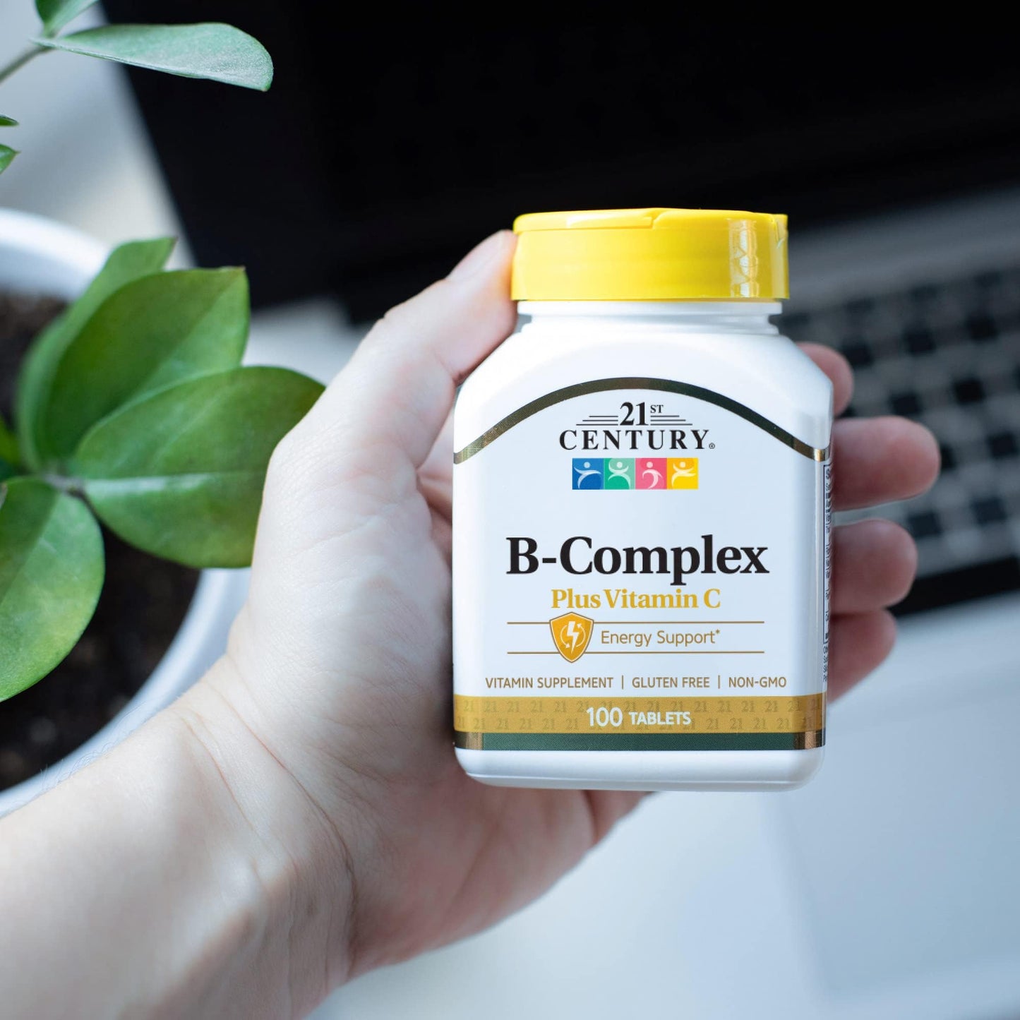 21st Century B Complex Plus Vitamin C Tablets - 100 Count (Pack of 1)