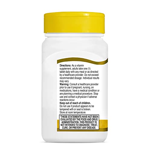 21st Century B Complex Plus Vitamin C Tablets - 100 Count (Pack of 1)