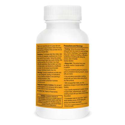 21st Century Psyllium Fiber 160 Capsules – 2 Pack