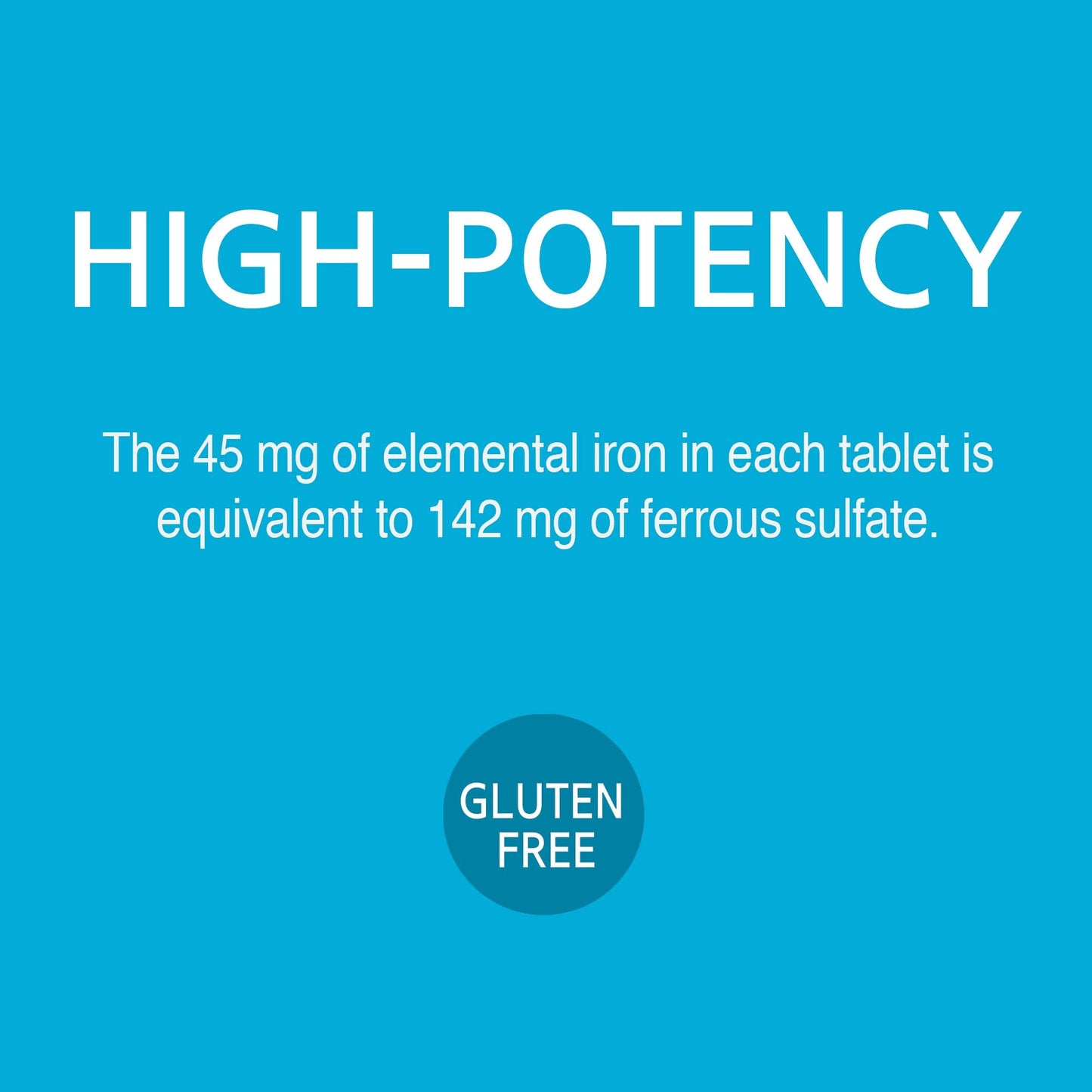 21st Century Slow Release Iron Tablets – 60 Count (Pack of 3) | Gentle Iron