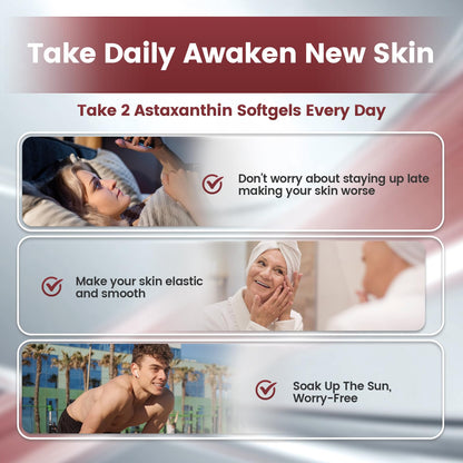 Astaxanthin 12mg – 4 Month Supply | 10-in-1 Antioxidant for Eye, Joints & Skin Health