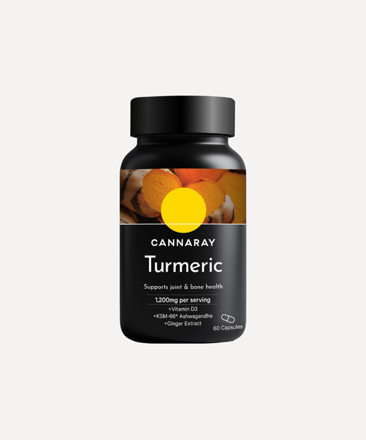 Cannaray Turmeric Capsules 1200mg FUNC