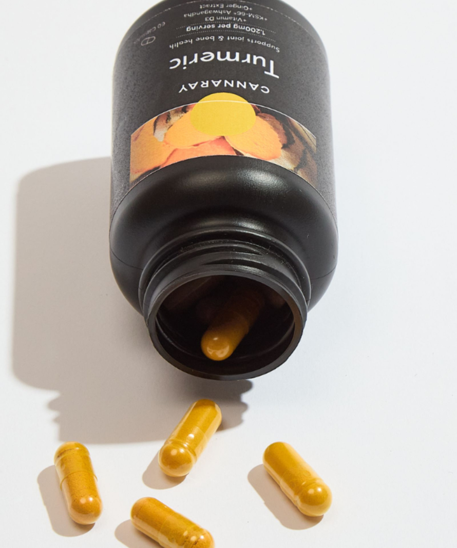 Cannaray Turmeric Capsules 1200mg