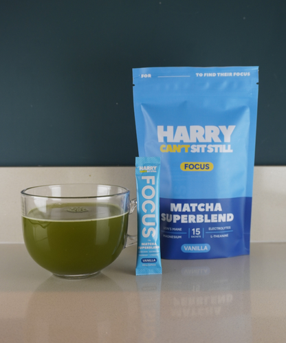Harry Can't Sit Still Matcha SuperBlend (Vanilla)