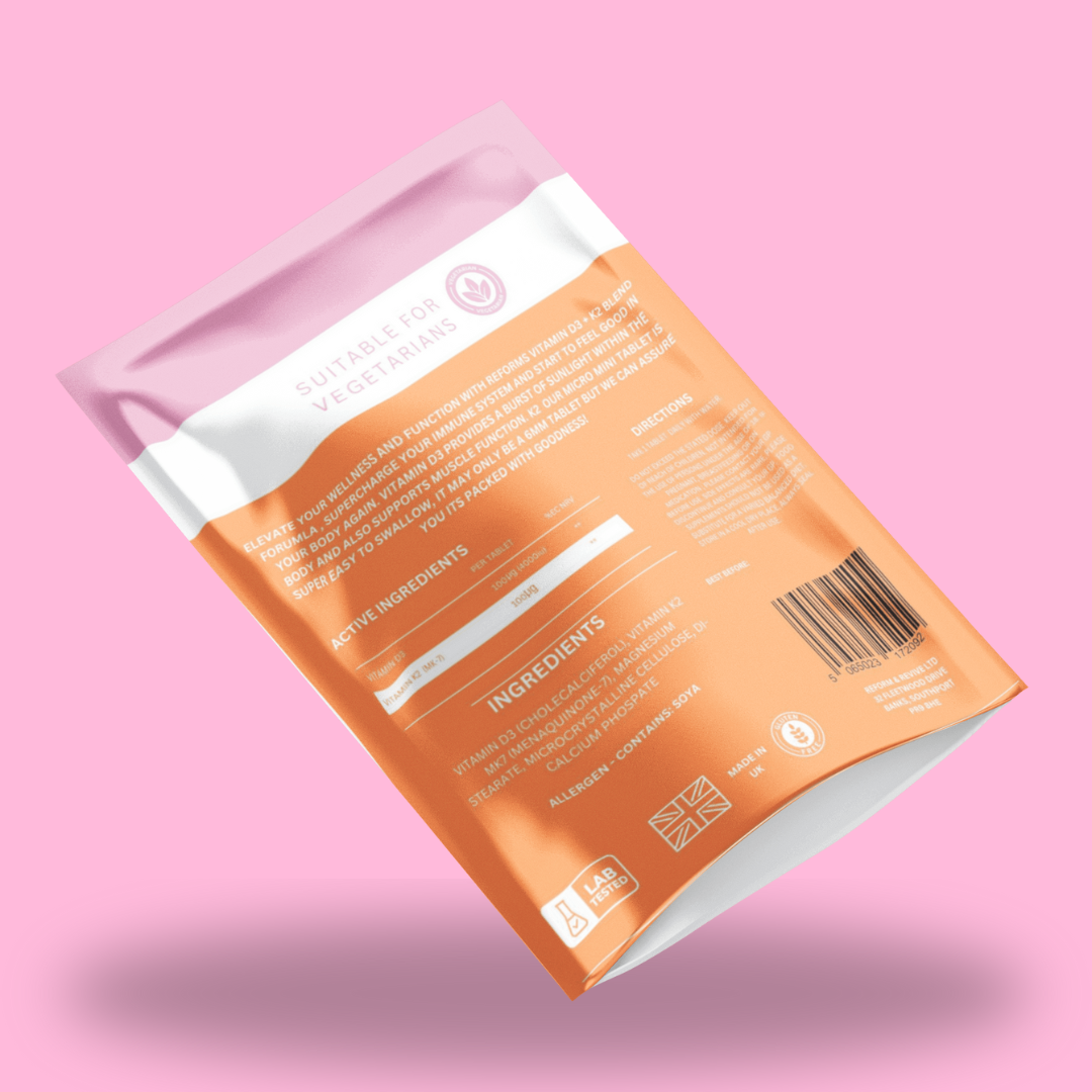 Vitamin D3 + K2 4000 iu Reform and Revive