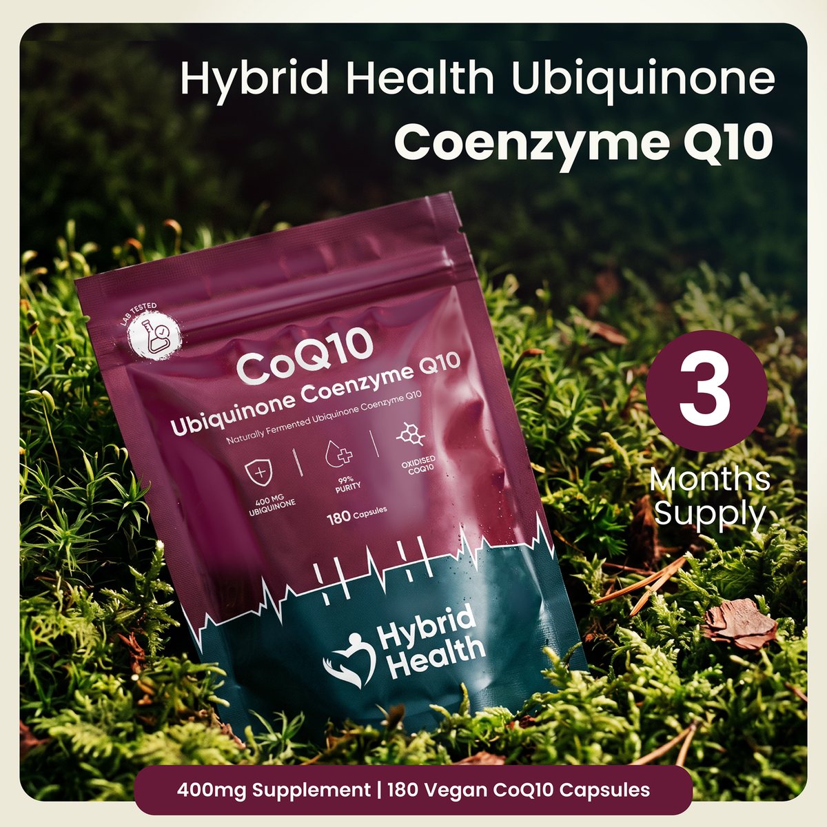 CoQ10 Ubiquinone Hybrid Health