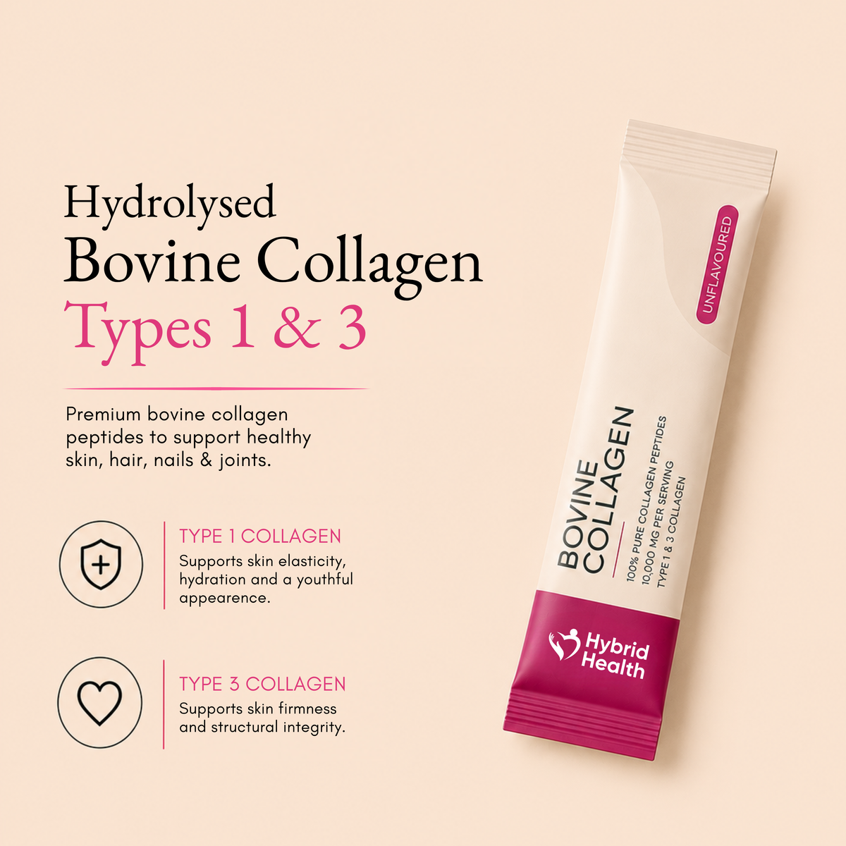 Bovine Collagen Sachets Hybrid Health