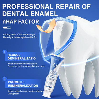 2Pack Hydroxyapatite Toothpaste – Enamel Protection, Fluoride-Free for Sensitive Teeth, Gentle Mint