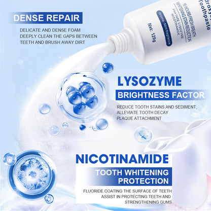 2Pack Hydroxyapatite Toothpaste – Enamel Protection, Fluoride-Free for Sensitive Teeth, Gentle Mint