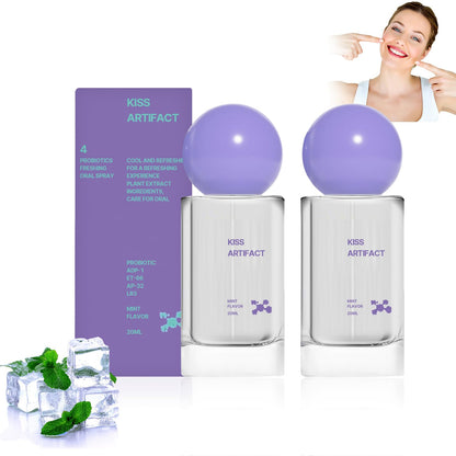 2Pcs Probiotic Oral Spray – Alcohol-Free Breath Care (20ml/0.68oz) Travel-Size