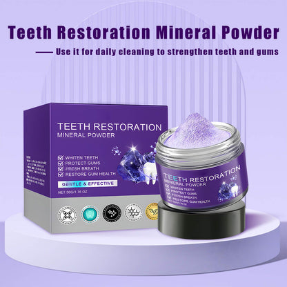2PCS Teeth Restoration Mineral Powder | Oral & Teeth Care – Strengthen Teeth & Gums