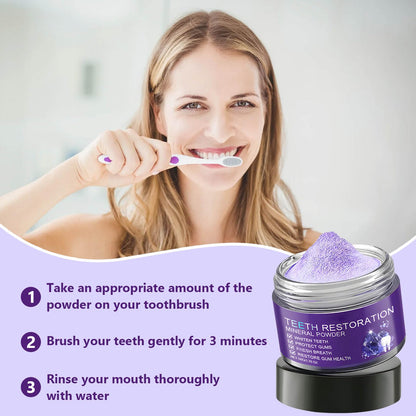2PCS Teeth Restoration Mineral Powder | Oral & Teeth Care – Strengthen Teeth & Gums
