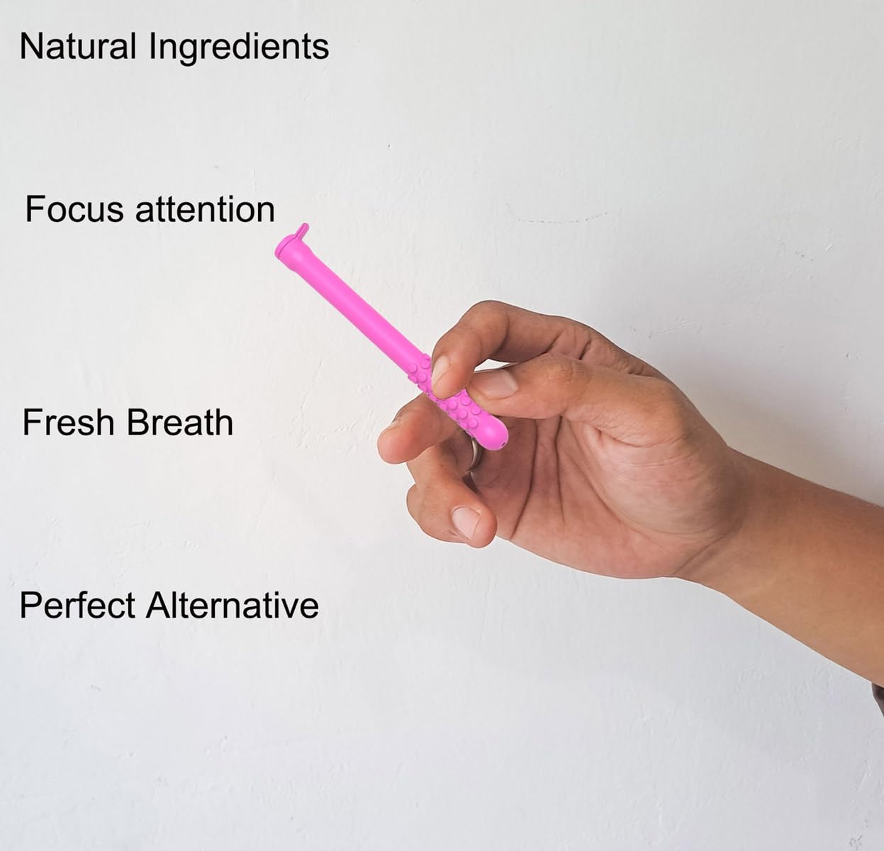 3-Pack Chewable Breath Sticks – Natural Essential Oil Aromatherapy for Fresh Breath