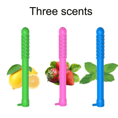 3-Pack Chewable Breath Sticks – Natural Essential Oil Aromatherapy for Fresh Breath