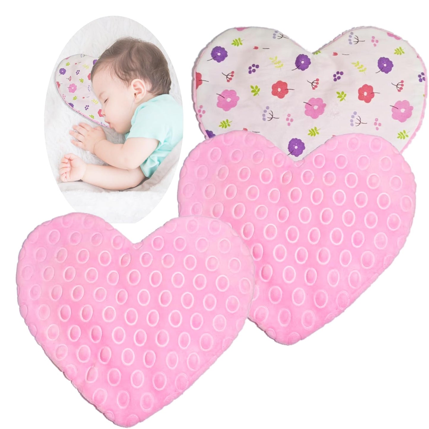 3 Pack Scent Bonding NICU for Infants & Preemies – Comfort Scent Pieces for Babies Separated from Caregivers (Pink)