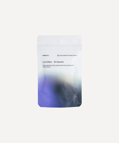 Headstrong Lion's Mane Mushroom Capsules