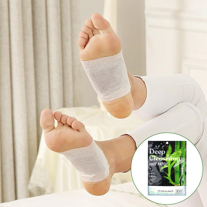 30PCS Bamboo Ginger Foot Pads – Deep Cleansing & Relaxation
