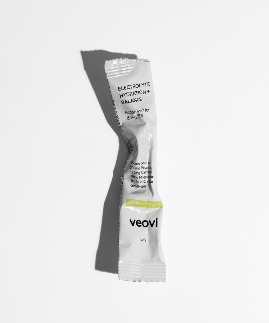 Veovi Electrolyte Hydration & Balance (Citrus Revive & Peach Restore)