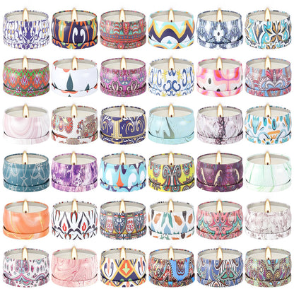 36 Pack Scented Candles Set – Natural Soy Wax Aromatherapy Gift