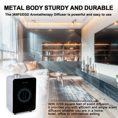 365FEEGD Commercial Waterless Bluetooth Aroma Diffuser for Large Spaces – 3200 ft²