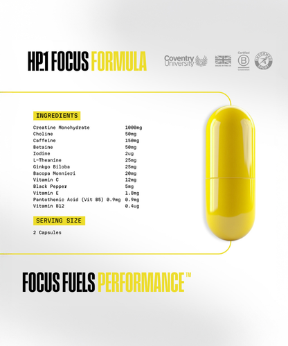 HP-1 FOCUS & PRODUCTIVITY CAPSULES