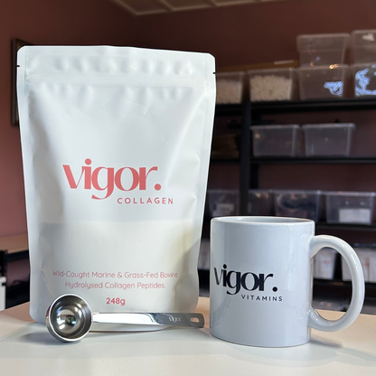 The Vigor 8g Collagen Scoop