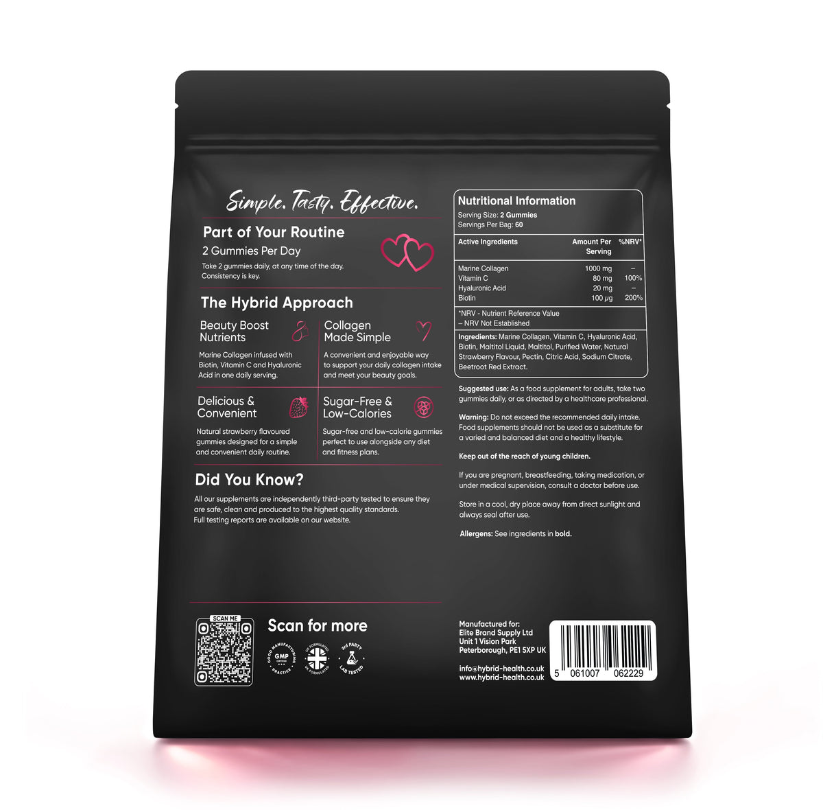 Marine Collagen Gummies Hybrid Health