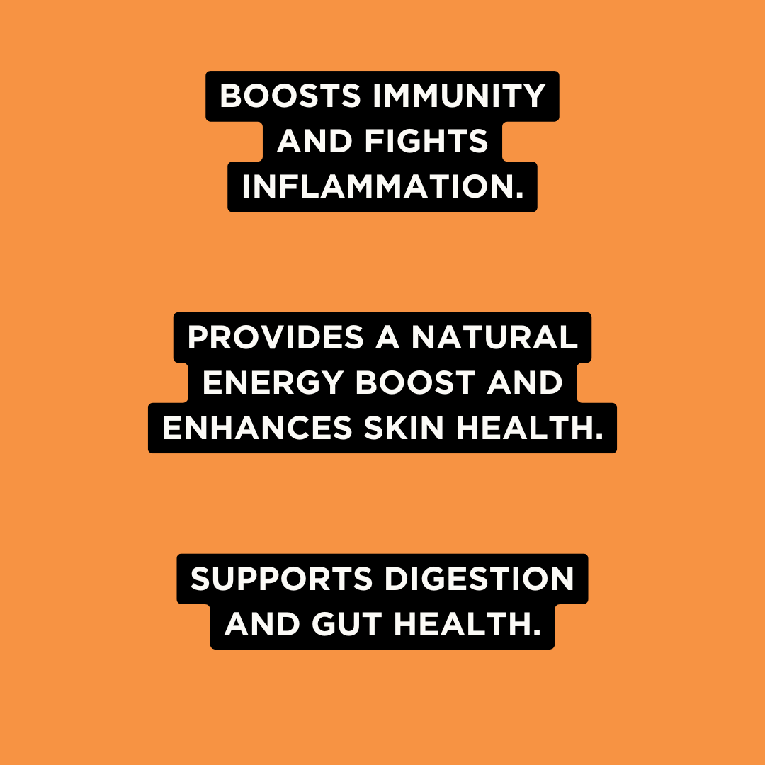 Carrot + Ginger + Turmeric Shot 12 x 60ml