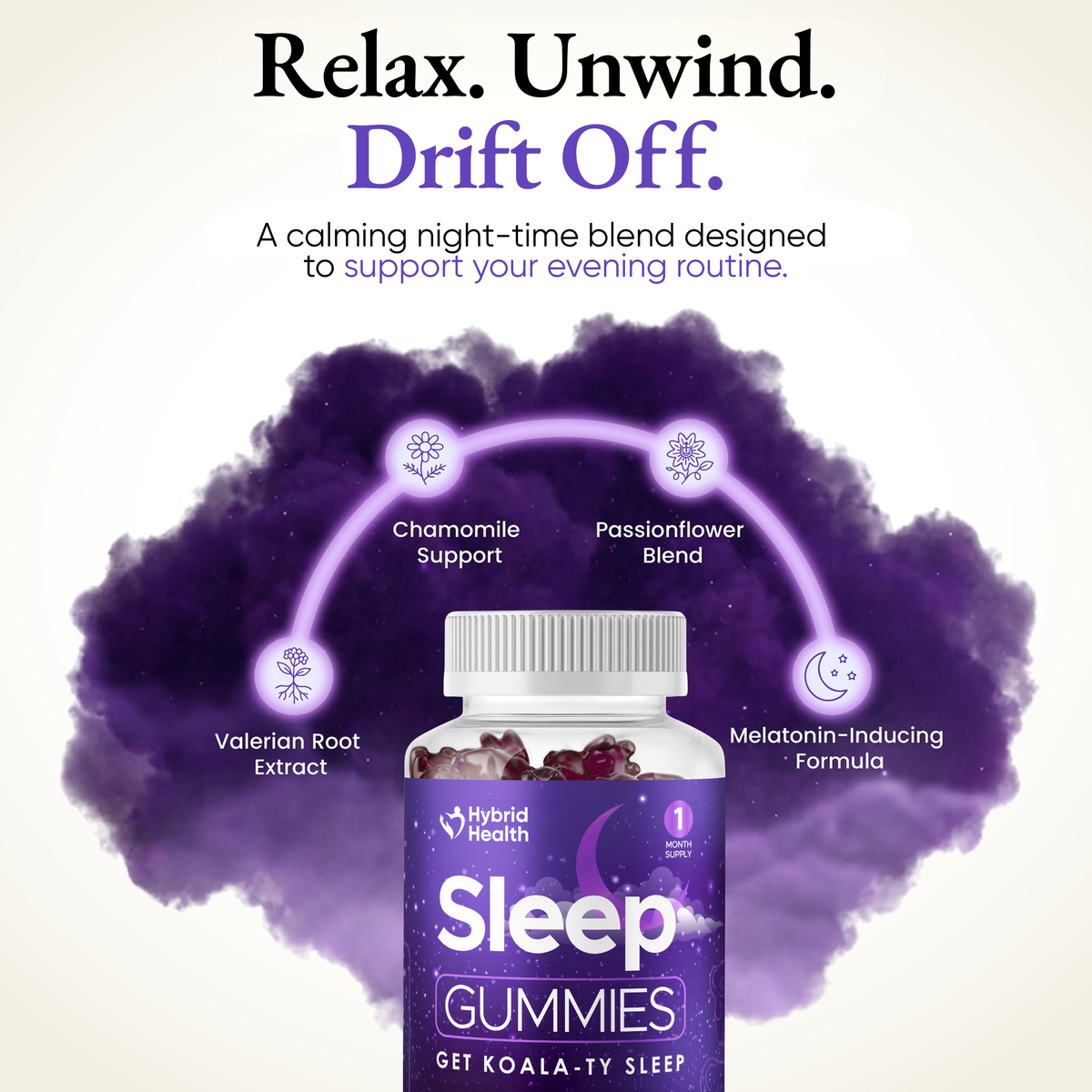 Sleep Gummies Hybrid Health