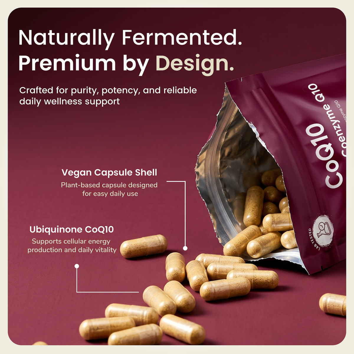 CoQ10 Ubiquinone Hybrid Health