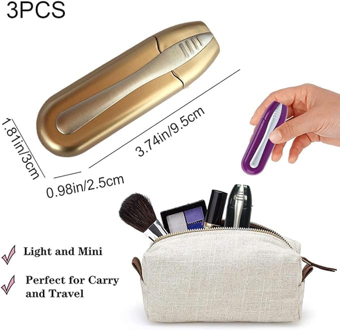 3Pcs Glasses Cleaner Kit – Portable Eyeglass Cleaning Kit with Microfiber Tech