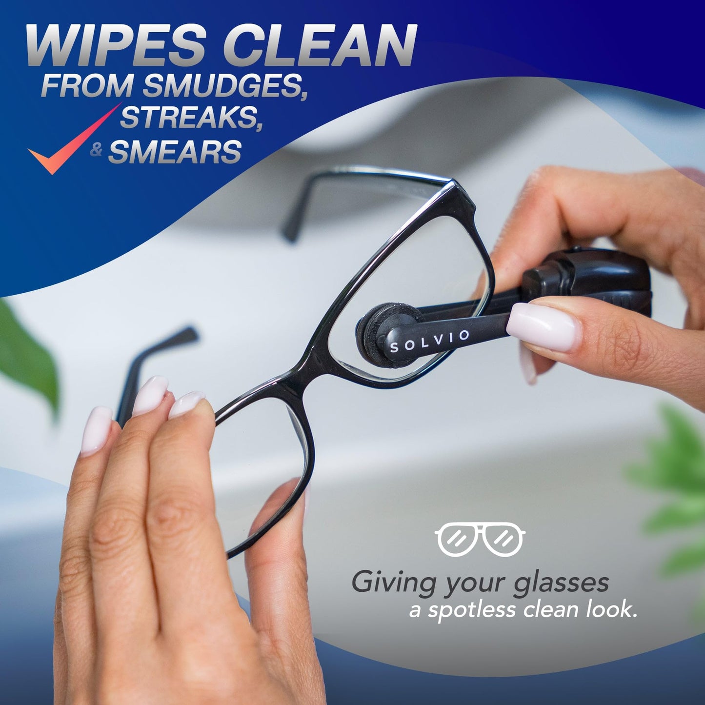 3Pcs Portable Microfiber Eyeglass Cleaner Kit – 6 Replacement Pads | Travel-Friendly