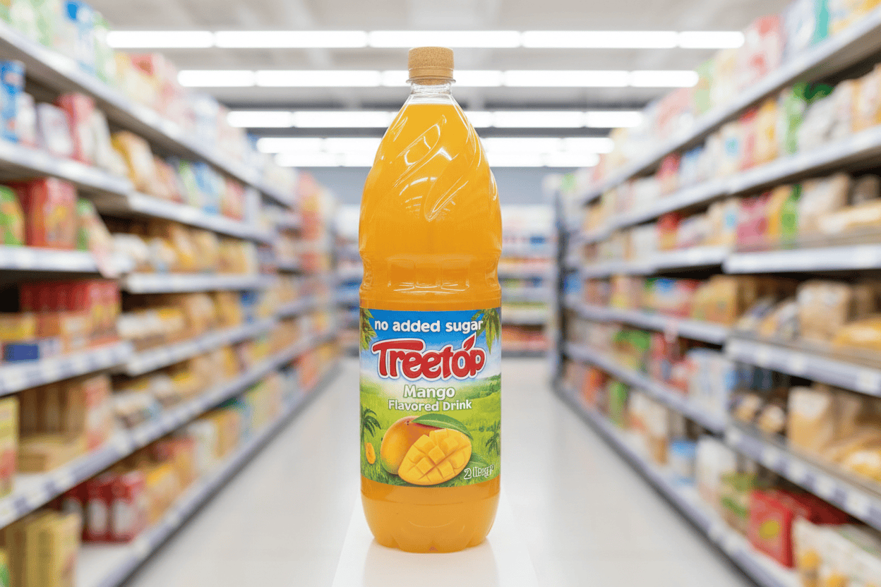 6 x Treetop No Added Sugar Orange 2 Litre
