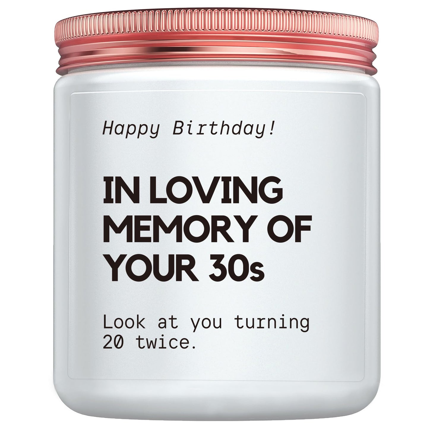 Best 40th Birthday Gifts Candle – Funny Gift for Women & Men