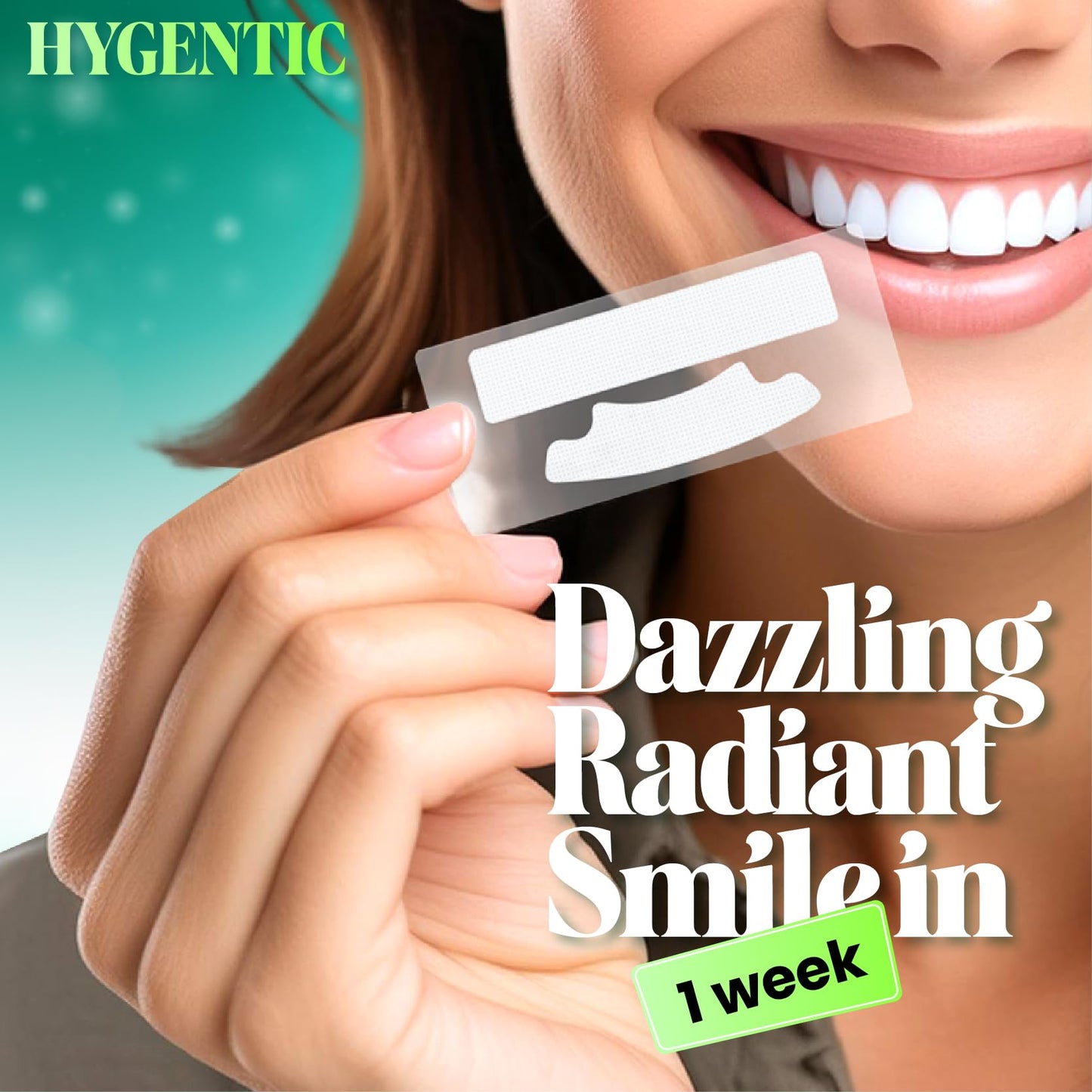42 Stripes Teeth Whitening Strips – 21 Treatments, Hygentic, Enamel Safe, Mint Flavor, Non-Slip Dry Technology