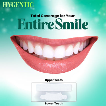 42 Stripes Teeth Whitening Strips – 21 Treatments, Hygentic, Enamel Safe, Mint Flavor, Non-Slip Dry Technology