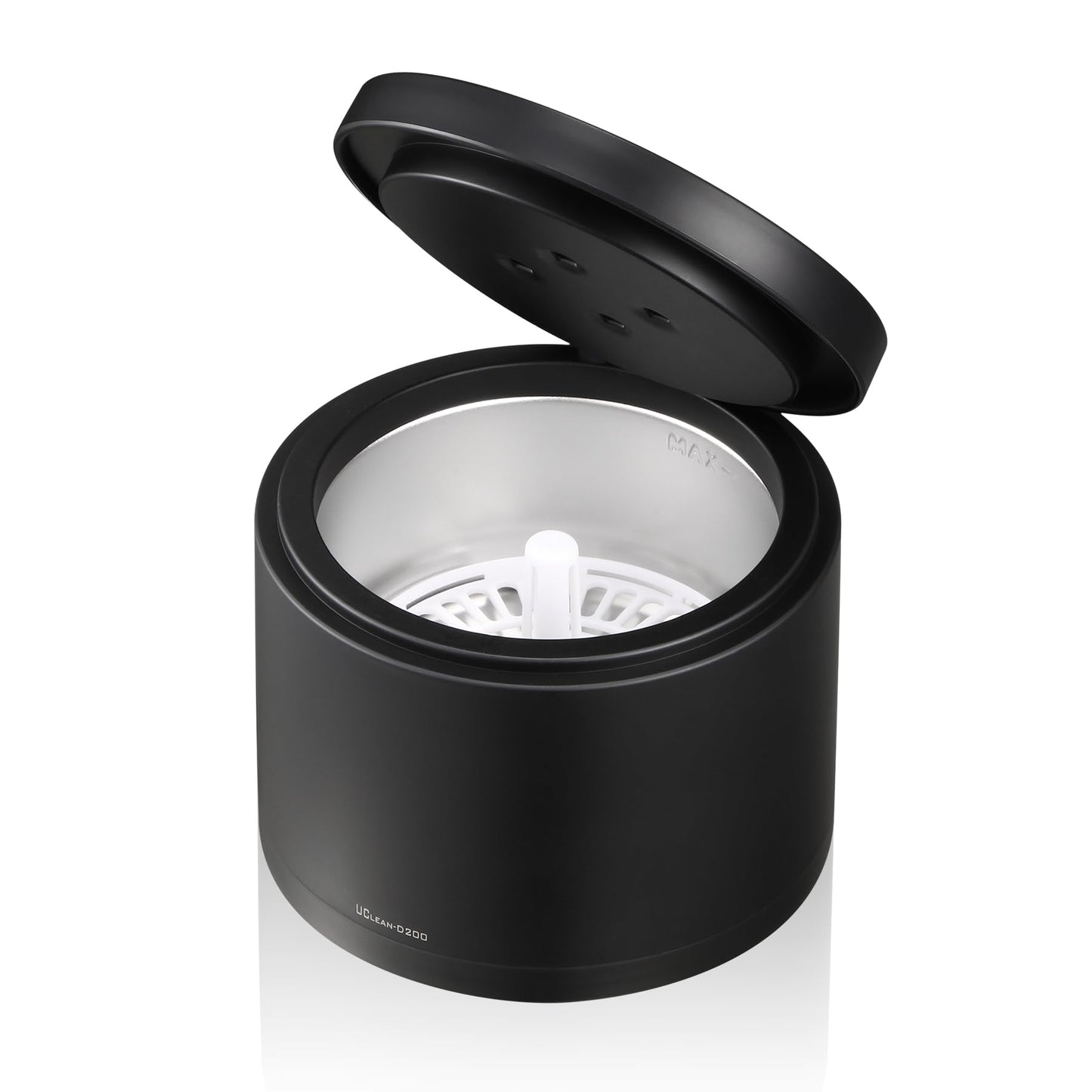 42KHz Ultrasonic Cleaner with UV Light | 250ml, Digital Touch Control, 3/5/10 Min Timers, Waterproof
