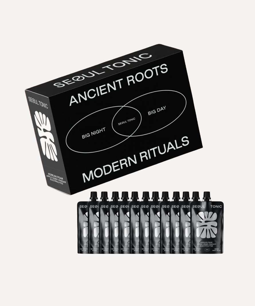 Seoul Tonic Post Play' Korean Pear & ACV Electrolyte Tonic (Korean Pear, Ginseng & ACV)
