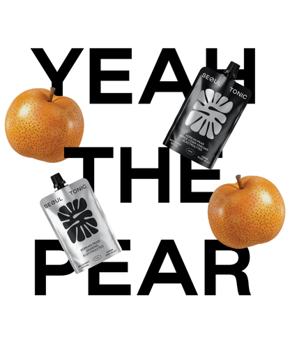 Seoul Tonic Pre Play' Korean Pear Electrolyte Tonic (Korean Pear  & Ginseng)