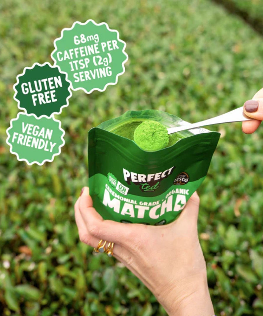 PerfectTed Ceremonial Grade Matcha Pouch 30g FUNC