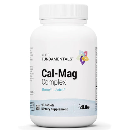 4Life Cal-Mag Complex: Calcium, Magnesium, Vitamin D & K | 90 Tablets