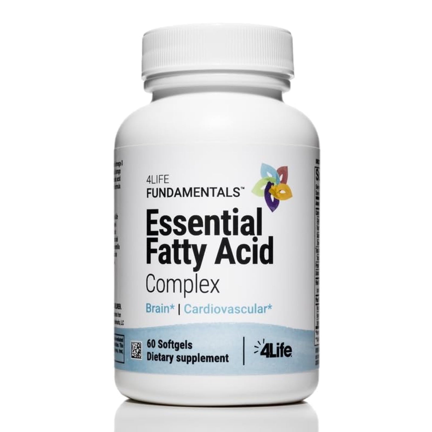 4Life Essential Fatty Acid Complex – Fish Oil Blend with Omega-3 & Omega-6, GLA & CLA – Circulation Support – 60 Softgels