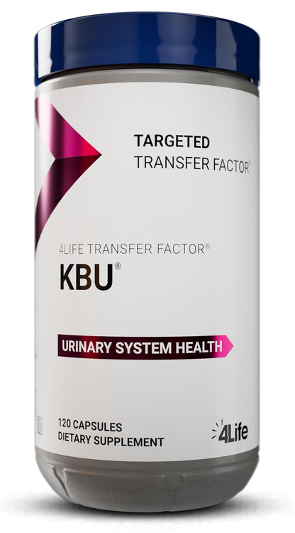 4Life KBU Urinary Support Supplement – Transfer Factor & Cranberry, 120 Veggie Caps