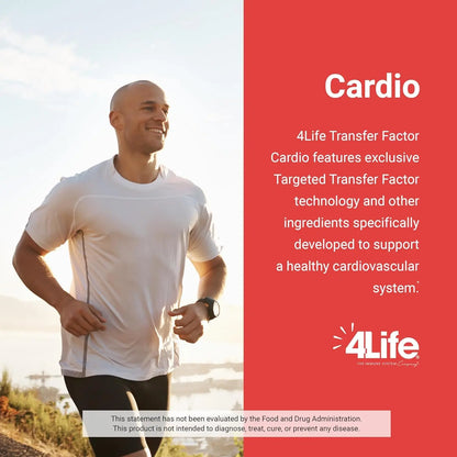 4Life Transfer Factor Cardio - Targeted System Support, 90 Capsules BritishVita | Premium UK Vitamins & Wellness Supplements