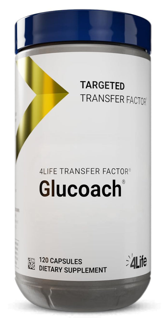 4Life Transfer Factor GluCoach - 120 Capsules BritishVita | Premium UK Vitamins & Wellness Supplements