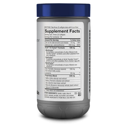 4Life Transfer Factor MalePro – Prostate & Urinary Health (90 Softgels)