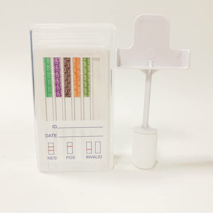 5 Panel Oral Saliva Drug Test – 25 Count – Amphetamines, Cocaine, Marijuana, Opiates, Methamphetamine – $5.68 ea