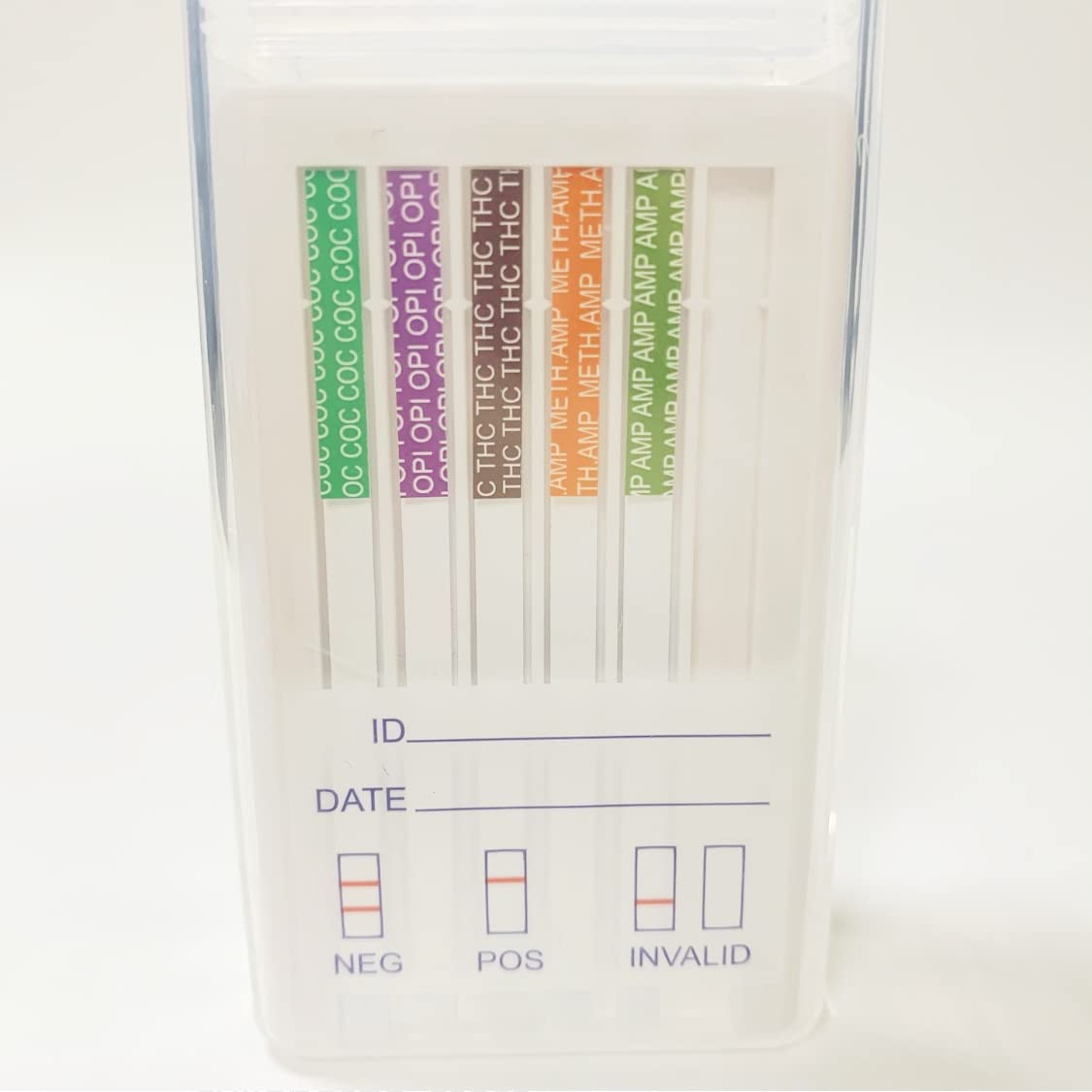 5 Panel Oral Saliva Drug Test – 25 Count – Amphetamines, Cocaine, Marijuana, Opiates, Methamphetamine – $5.68 ea